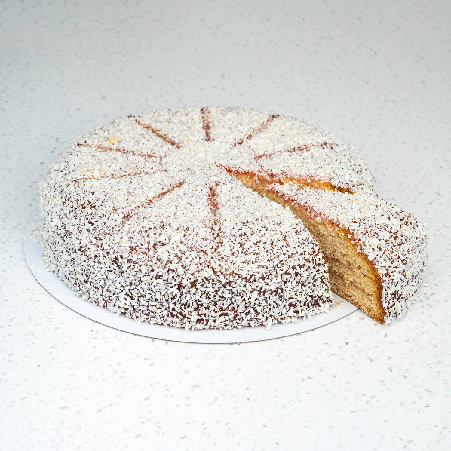 Jam Coconut Cake